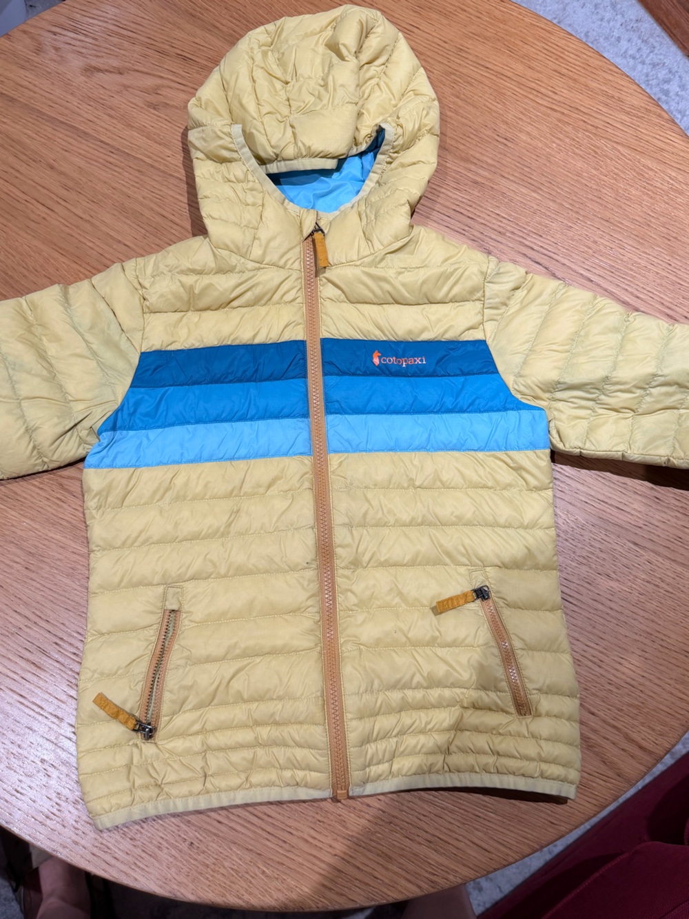 KIDS FUEGO DOWN HOODED JACKET